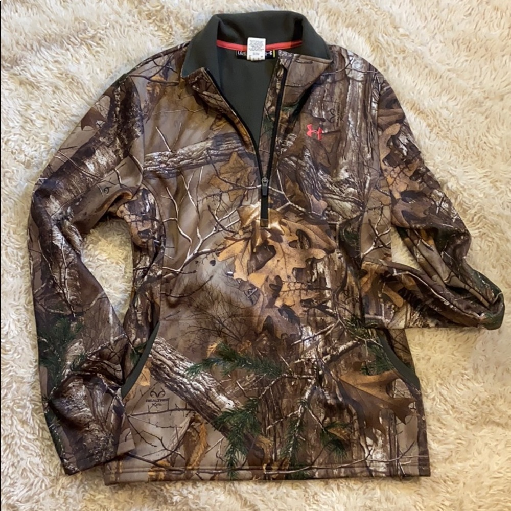 Camo UnderArmour 1/4 Zip